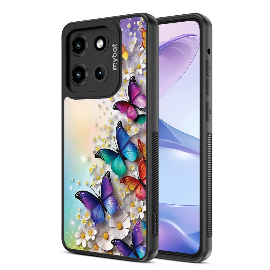 MyBat Design Lab Series Case for Motorola Moto G Stylus 5G (2025) / Moto G Stylus 5G (2026) - Rainbow Butterflies - MMGS5G25CSLESMP187-2.jpg
