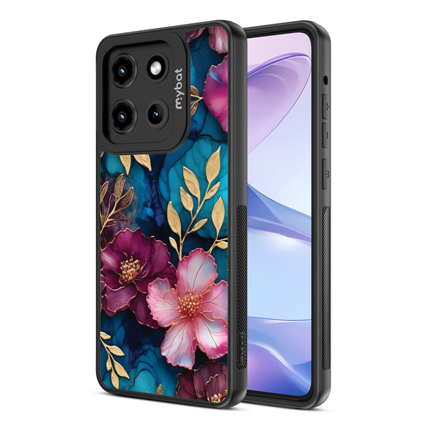 MyBat Design Lab Series Case for Motorola Moto G Stylus 5G (2025) / Moto G Stylus 5G (2026) - Gilded Petals - MMGS5G25CSLESMP188-2.jpg