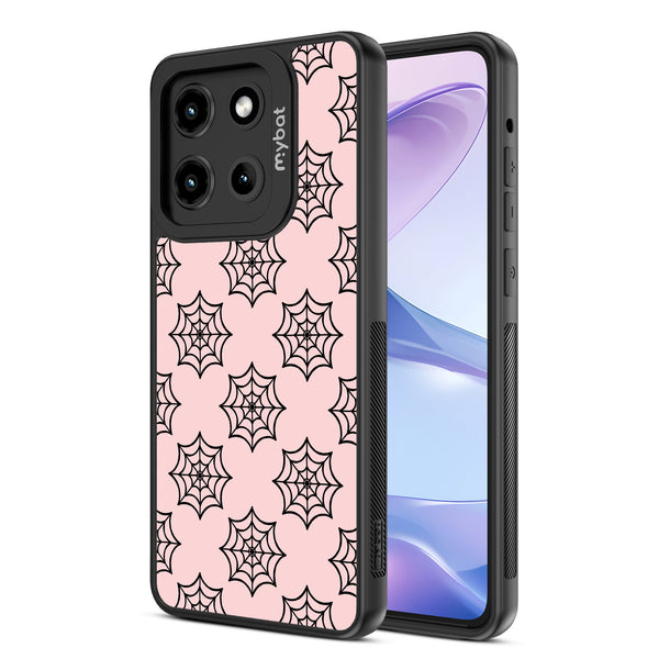 MyBat Design Lab Series Case for Motorola Moto G Stylus 5G (2025) / Moto G Stylus 5G (2026) - Pink Spider Web - MMGS5G25CSLESMP227-2.jpg
