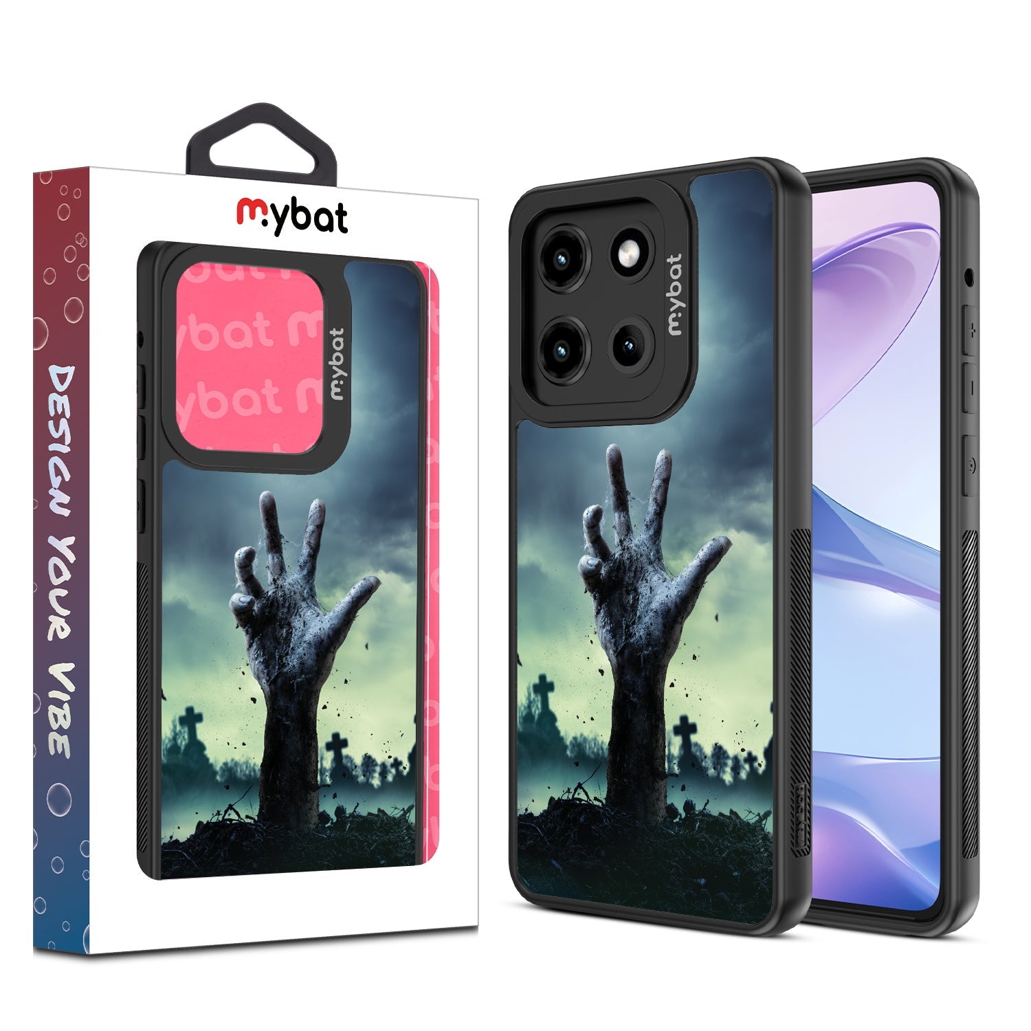 MyBat Design Lab Series Case for Motorola Moto G Stylus 5G (2025) / Moto G Stylus 5G (2026) - Zombie Apocalypse