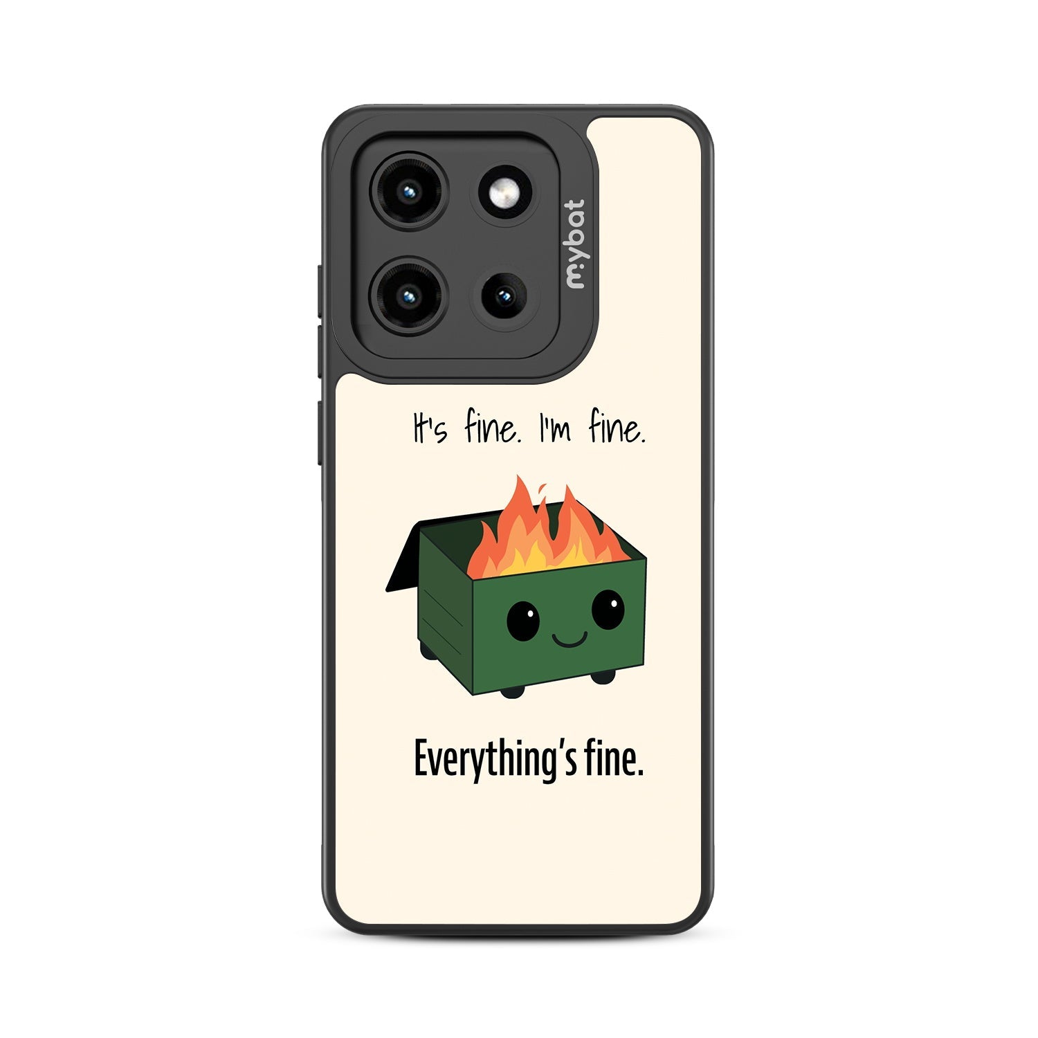 MyBat Design Lab Series Case for Motorola Moto G Stylus 5G (2025) / Moto G Stylus 5G (2026) - Dumpster Fire