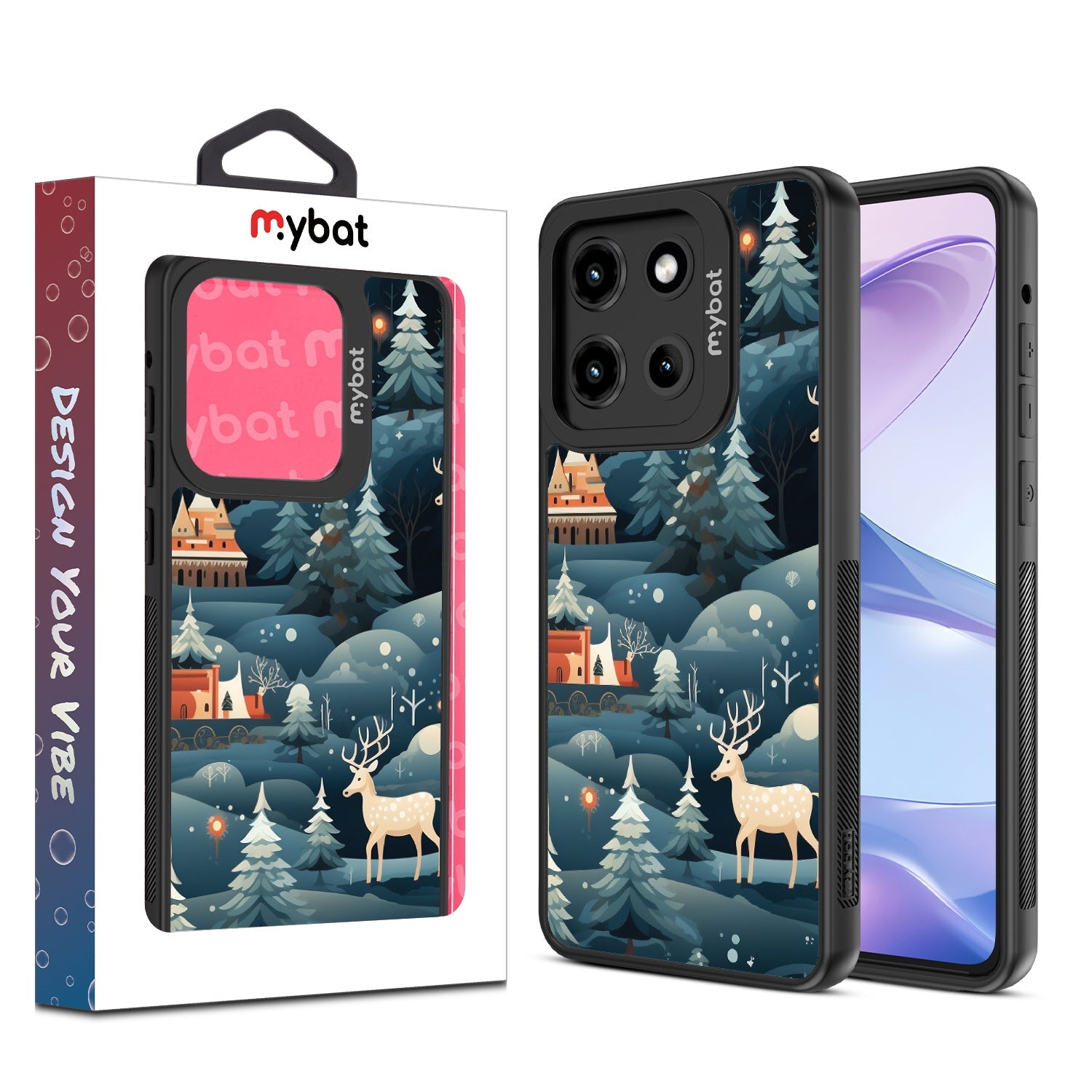 MyBat Design Lab Series Case for Motorola Moto G Stylus 5G (2025) / Moto G Stylus 5G (2026) - Winter Wonderland
