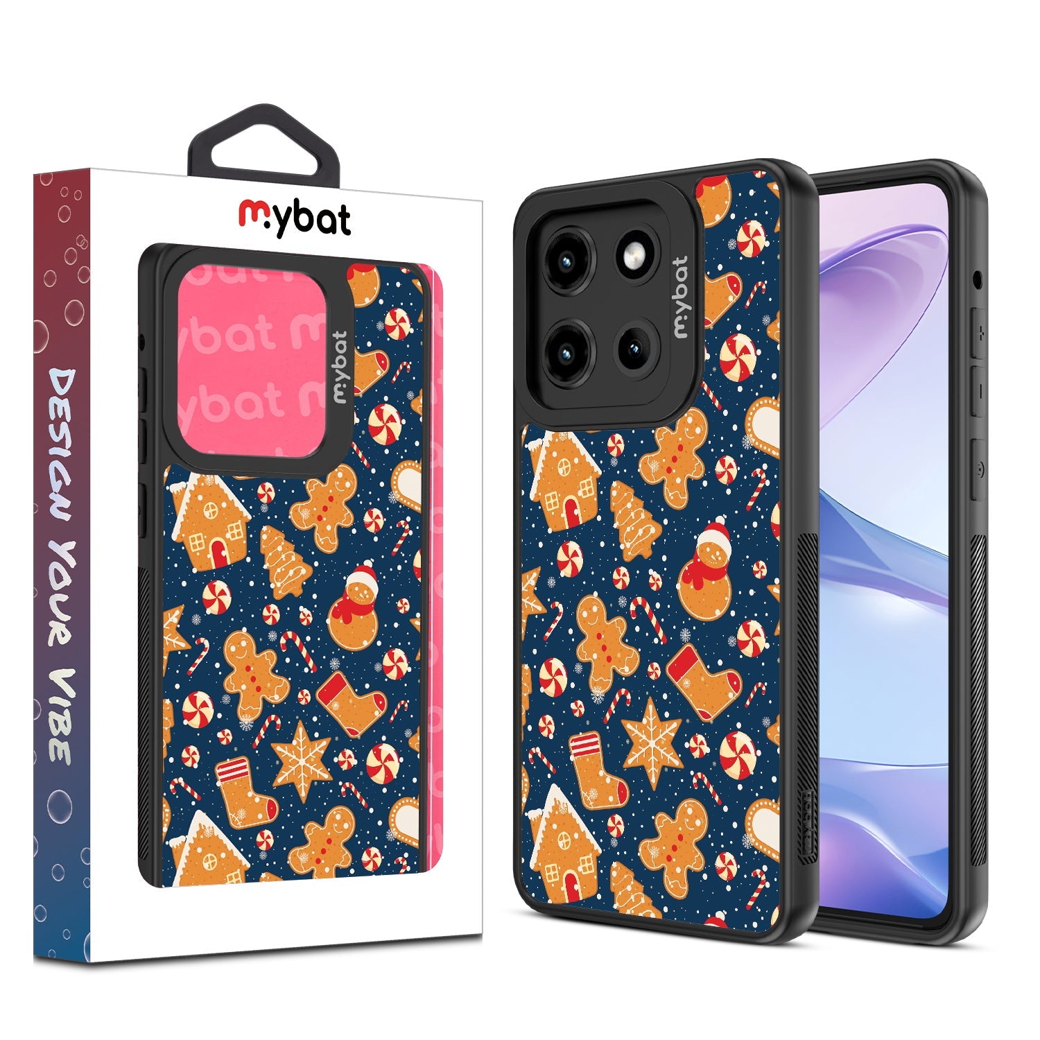 MyBat Design Lab Series Case for Motorola Moto G Stylus 5G (2025) / Moto G Stylus 5G (2026) - Gingerbread Cookies