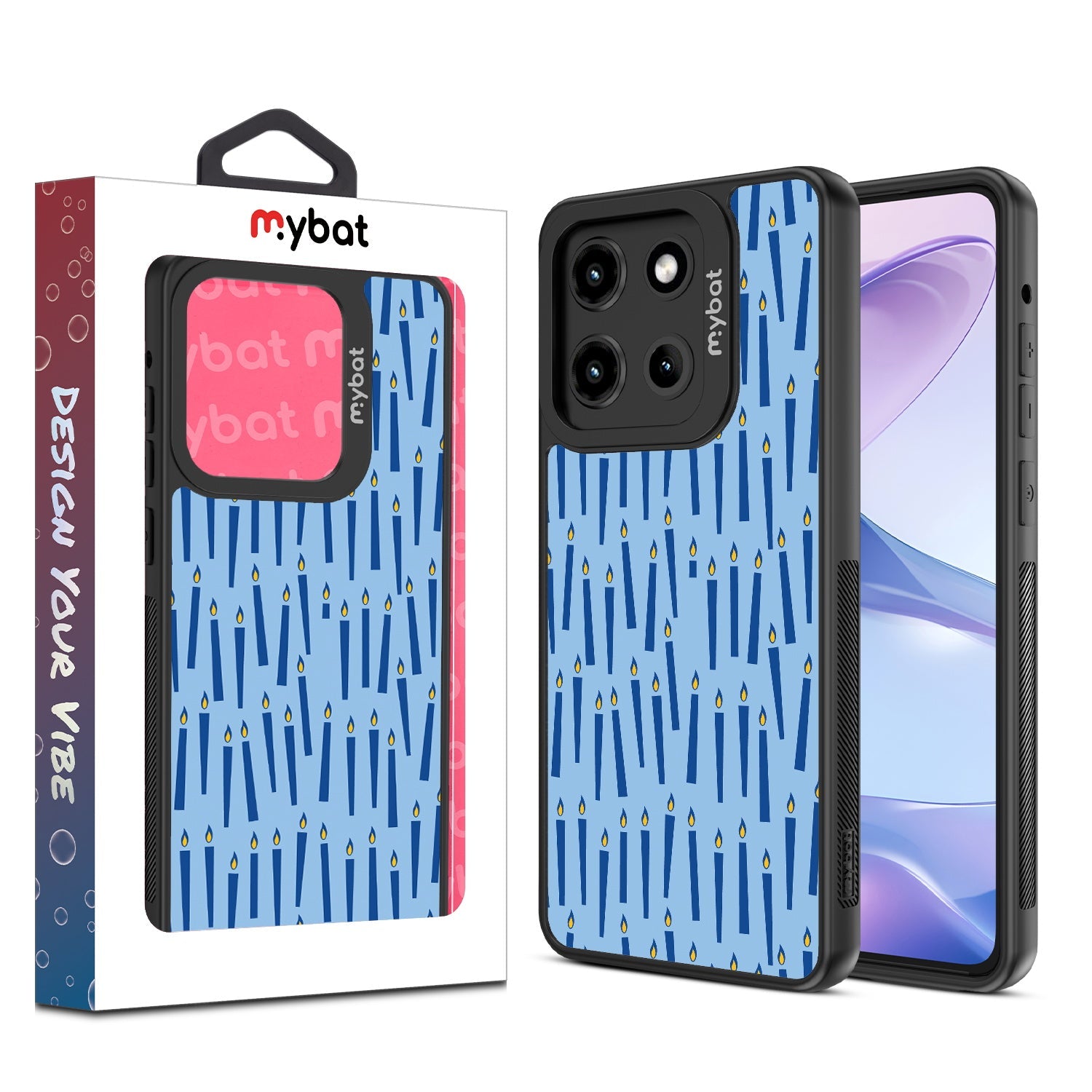 MyBat Design Lab Series Case for Motorola Moto G Stylus 5G (2025) / Moto G Stylus 5G (2026) - Menorah Candle