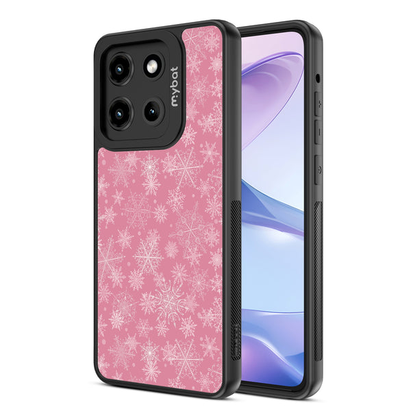 MyBat Design Lab Series Case for Motorola Moto G Stylus 5G (2025) / Moto G Stylus 5G (2026) - Pink Snowflakes - MMGS5G25CSLESMP282-2.jpg