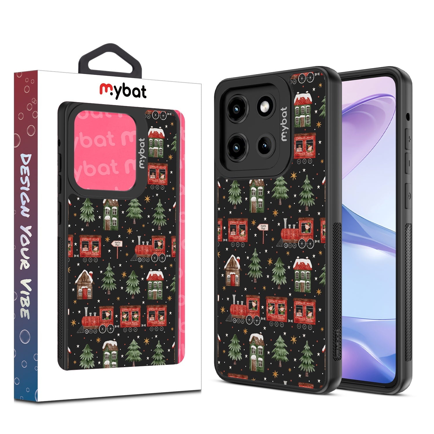 MyBat Design Lab Series Case for Motorola Moto G Stylus 5G (2025) / Moto G Stylus 5G (2026) - Train Around the Tree