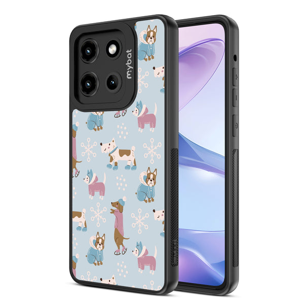 MyBat Design Lab Series Case for Motorola Moto G Stylus 5G (2025) / Moto G Stylus 5G (2026) - Puppy Snow Play - MMGS5G25CSLESMP299-2.jpg