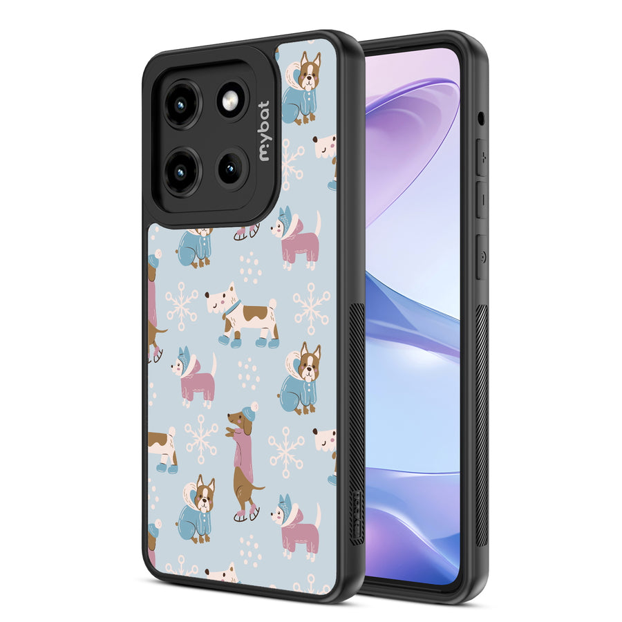 MyBat Design Lab Series Case for Motorola Moto G Stylus 5G (2025) / Moto G Stylus 5G (2026) - Puppy Snow Play - MMGS5G25CSLESMP299-2.jpg