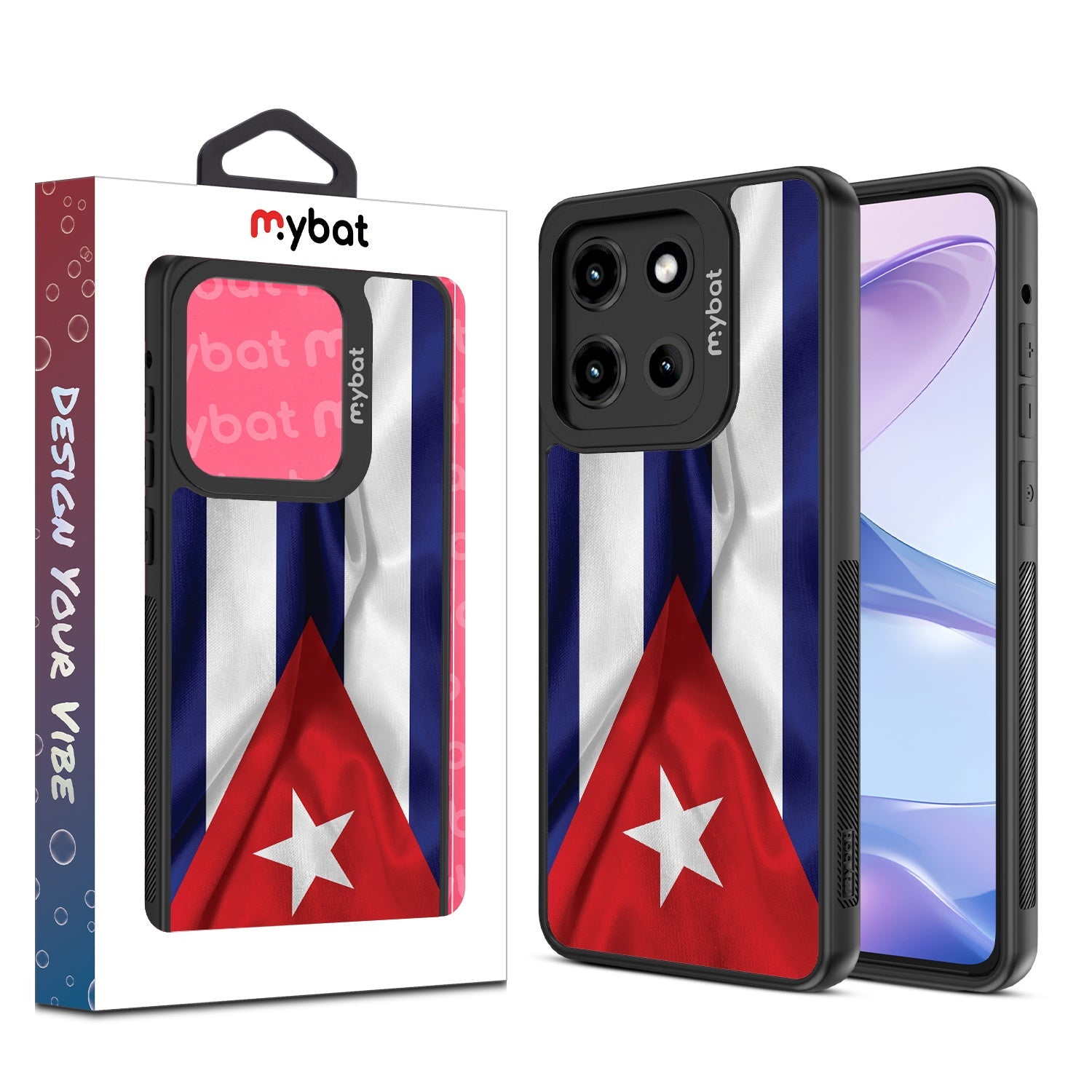 MyBat Design Lab Series Case for Motorola Moto G Stylus 5G (2025) / Moto G Stylus 5G (2026) - Cuba Flag
