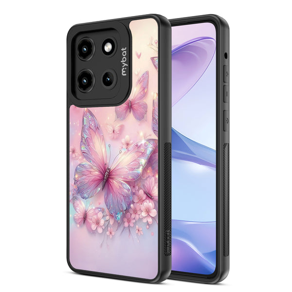 MyBat Design Lab Series Case for Motorola Moto G Stylus 5G (2025) / Moto G Stylus 5G (2026) - Pink Butterflies - MMGS5G25CSLESMP361-2.jpg