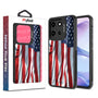 MyBat Design Lab Series Case for Motorola Moto G Stylus 5G (2025) / Moto G Stylus 5G (2026) - Waving USA FLag