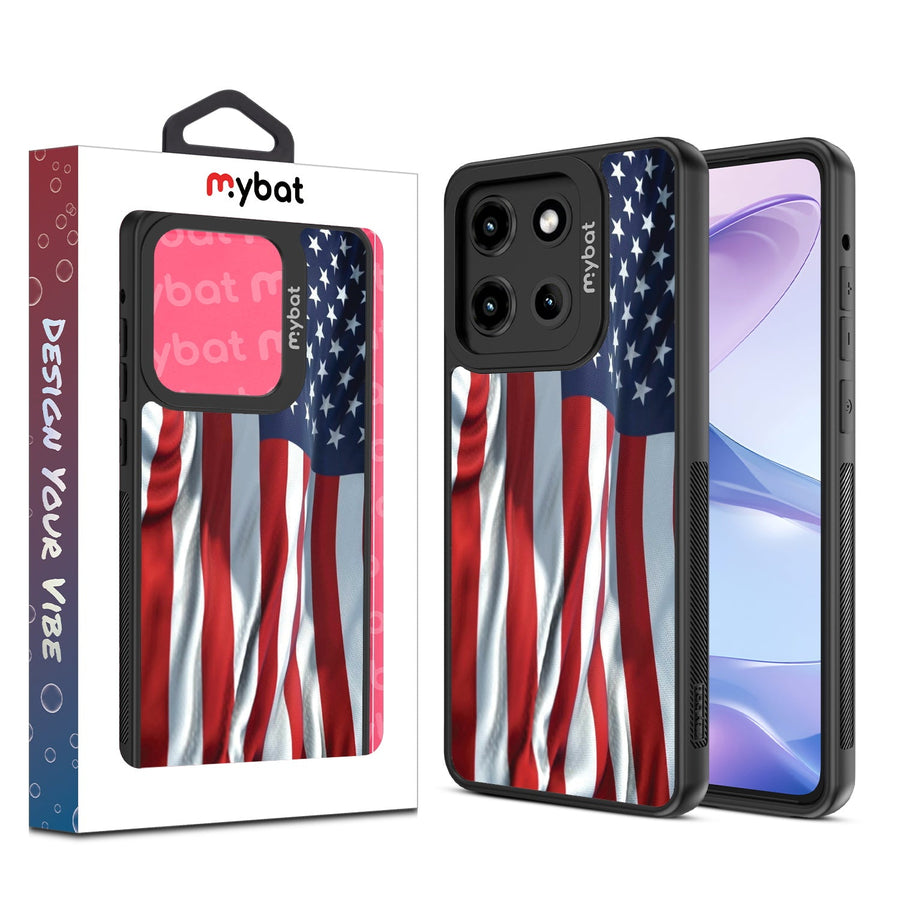 MyBat Design Lab Series Case for Motorola Moto G Stylus 5G (2025) / Moto G Stylus 5G (2026) - Waving USA FLag