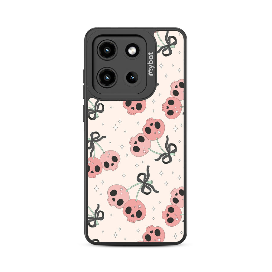 MyBat Design Lab Series Case for Motorola Moto G Stylus 5G (2025) / Moto G Stylus 5G (2026) - Cherry Skulls - MMGS5G25CSLESMP408-3.jpg