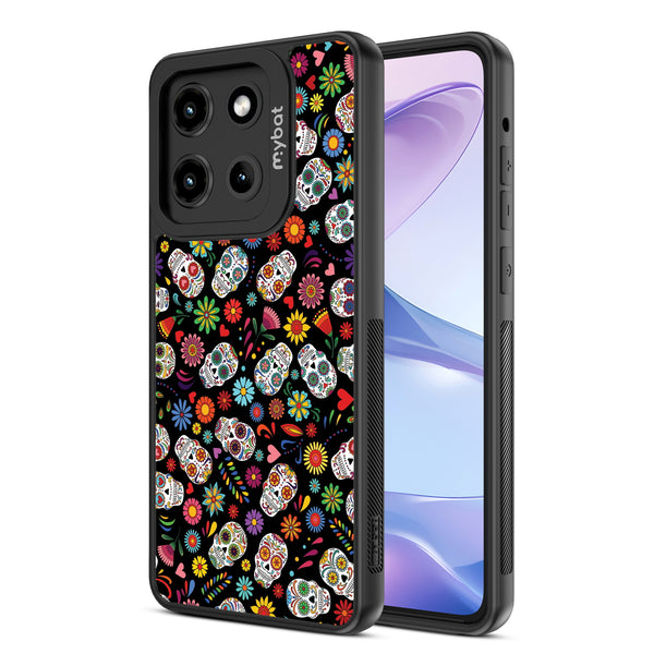 MyBat Design Lab Series Case for Motorola Moto G Stylus 5G (2025) / Moto G Stylus 5G (2026) - Fiesta Skulls - MMGS5G25CSLESMP421-2.jpg