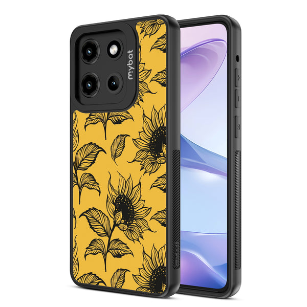 MyBat Design Lab Series Case for Motorola Moto G Stylus 5G (2025) / Moto G Stylus 5G (2026) - Golden Sunflowers - MMGS5G25CSLESMP444-2.jpg