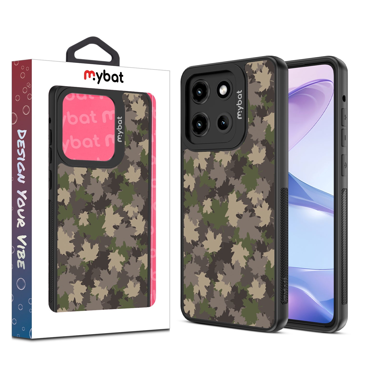 MyBat Design Lab Series Case for Motorola Moto G Stylus 5G (2025) / Moto G Stylus 5G (2026) - Leaf Camo