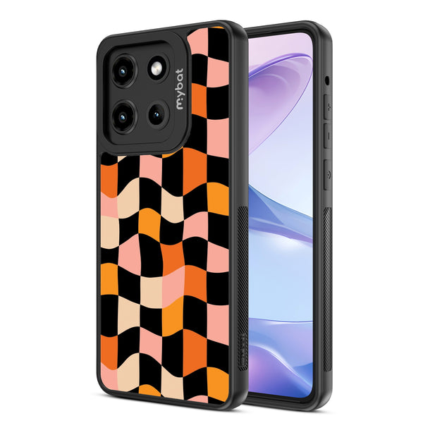 MyBat Design Lab Series Case for Motorola Moto G Stylus 5G (2025) / Moto G Stylus 5G (2026) - Groovy Check - MMGS5G25CSLESMP448-2.jpg