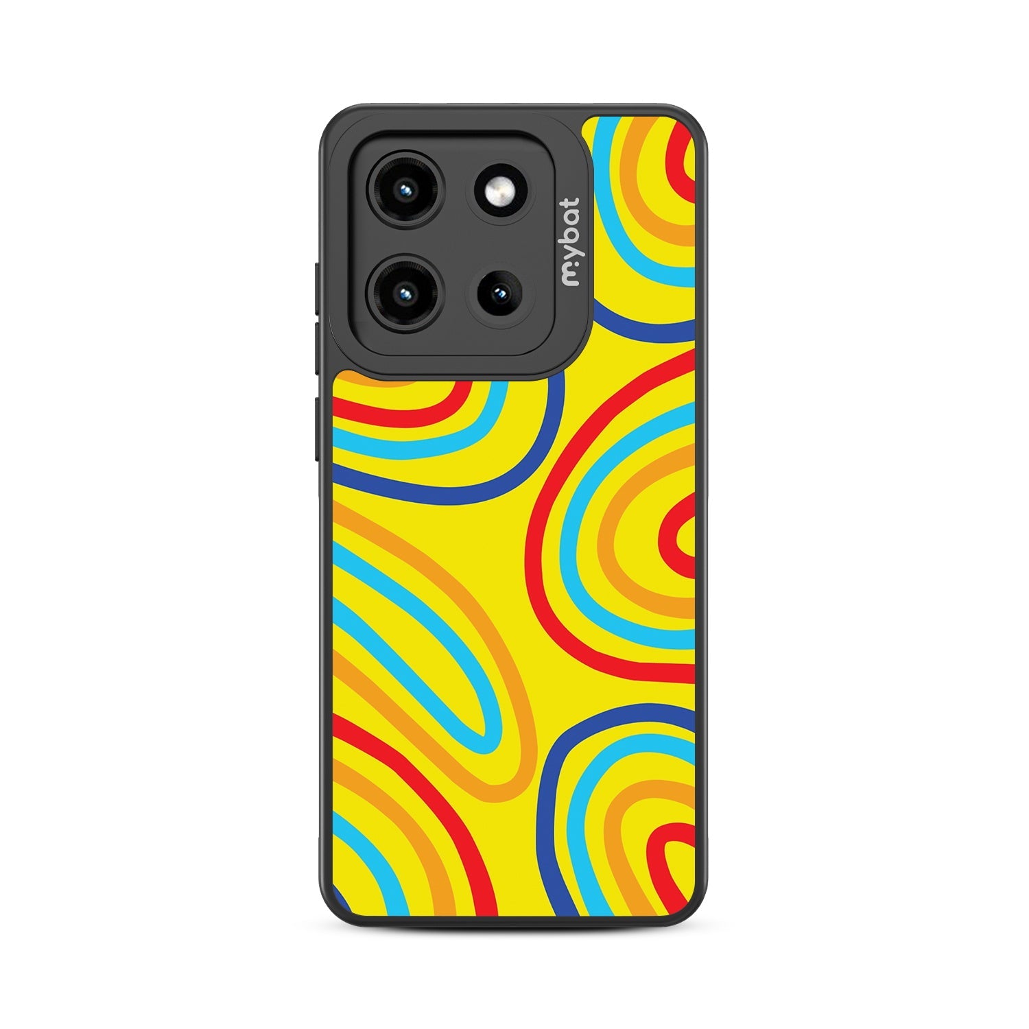 MyBat Design Lab Series Case for Motorola Moto G Stylus 5G (2026) / (2025) – Rainbow Waves