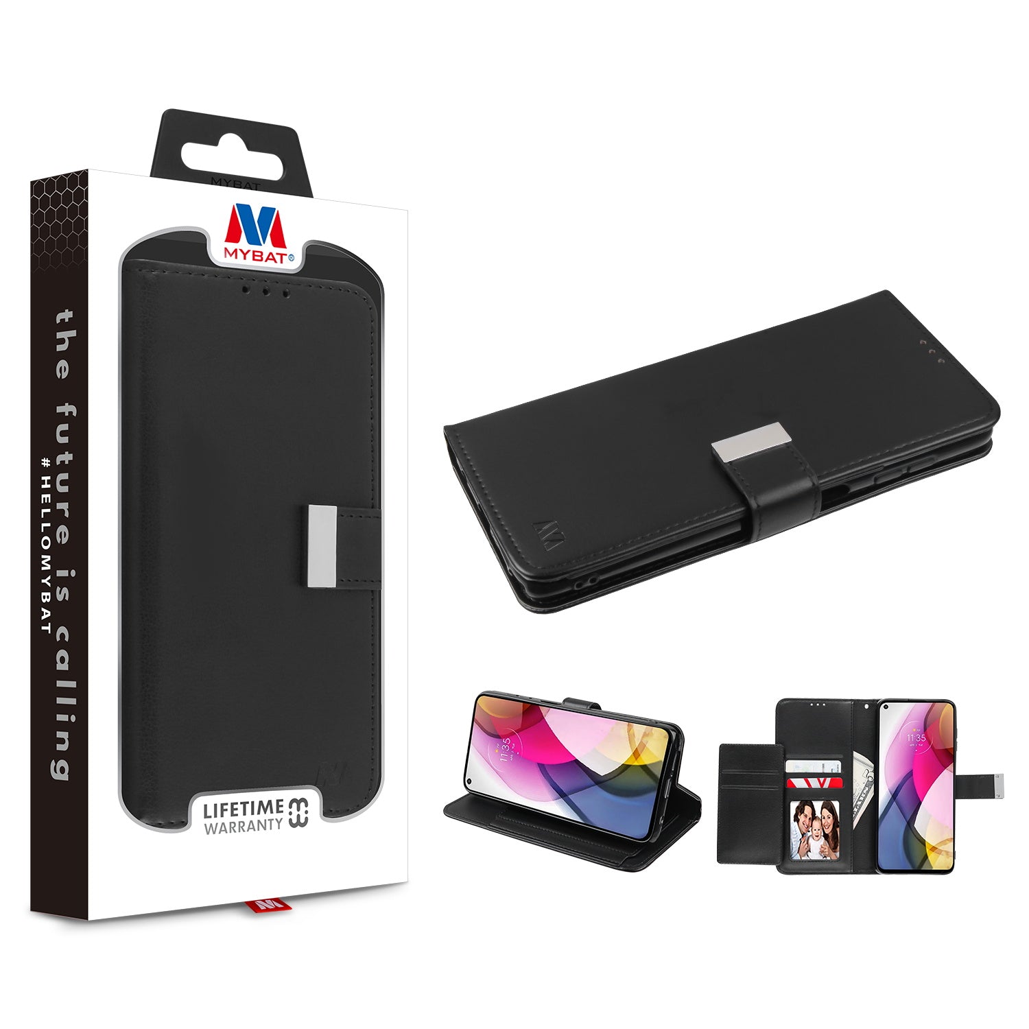 MyBat MyJacket Wallet Xtra Series for Motorola Moto G Stylus (2021) - Black / Black - MMGST21PCMJG031-1.jpg