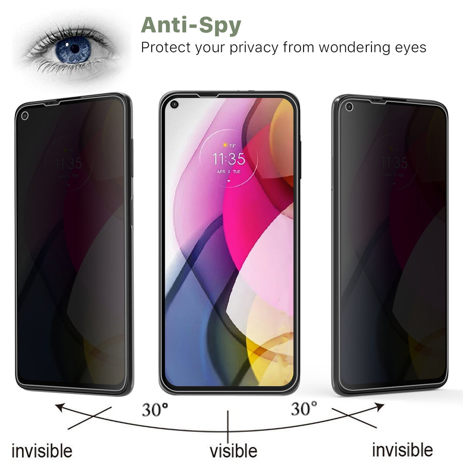 MyBat Privacy Tempered Glass Screen Protector (2.5D) for Motorola Moto G Stylus (2021) / Moto G Stylus 5G - Clear - MMGST21SC67-3.jpg
