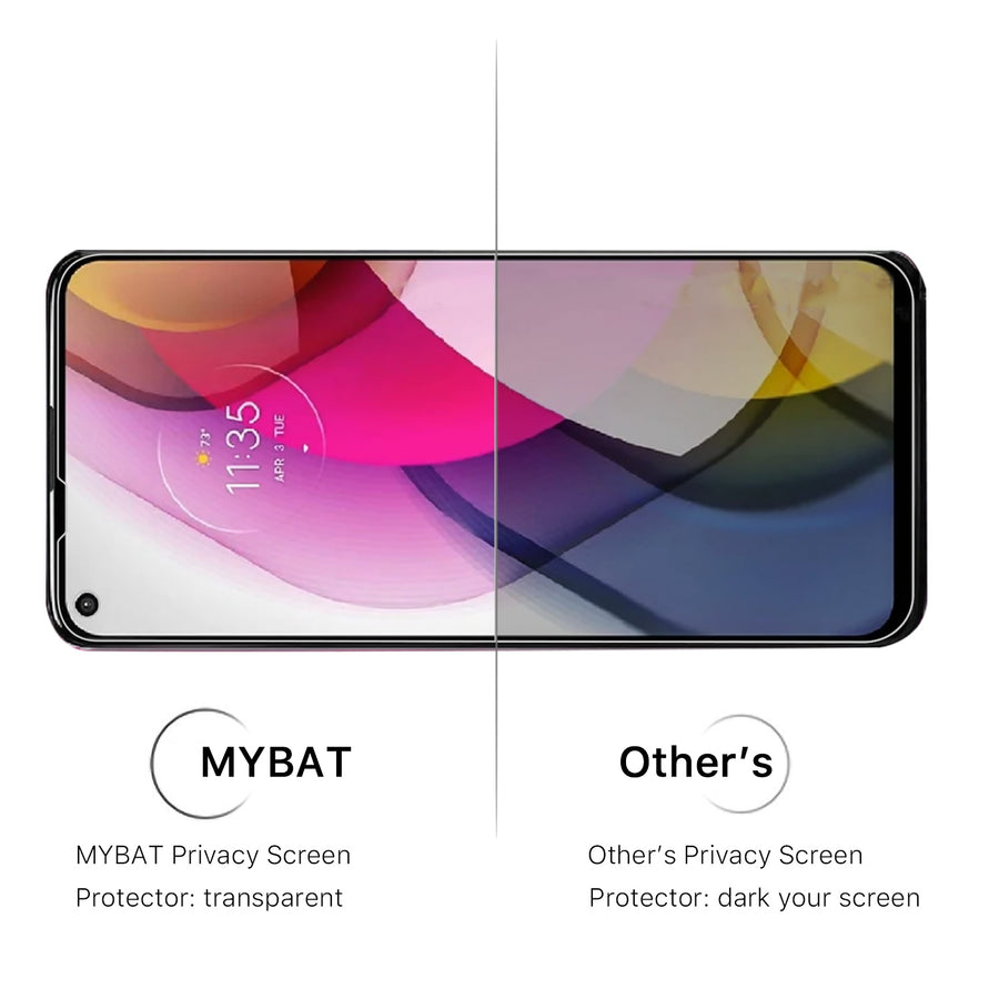MyBat Privacy Tempered Glass Screen Protector (2.5D) for Motorola Moto G Stylus (2021) / Moto G Stylus 5G - Clear - MMGST21SC67-4.jpg