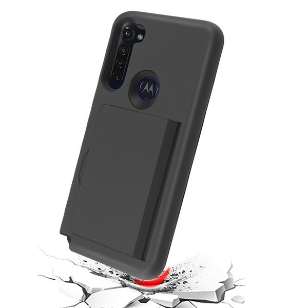 MyBat Poket Hybrid Protector Cover (with Back Film) for Motorola Moto G Stylus - Black / Black - MMGSTCSPKTS001-3.jpg