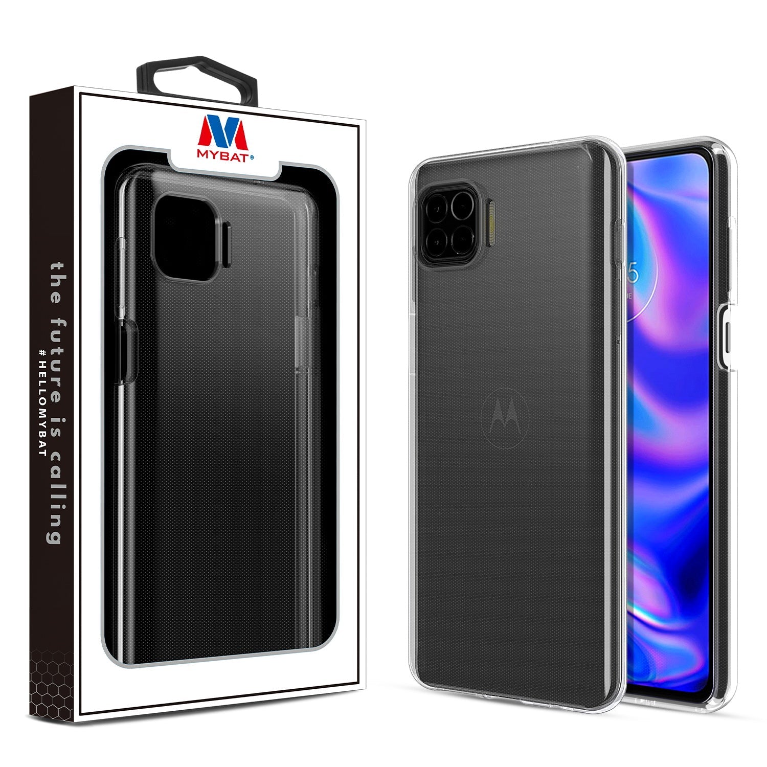 MyBat Candy Series Case for Motorola Moto One 5G - Glossy Clear