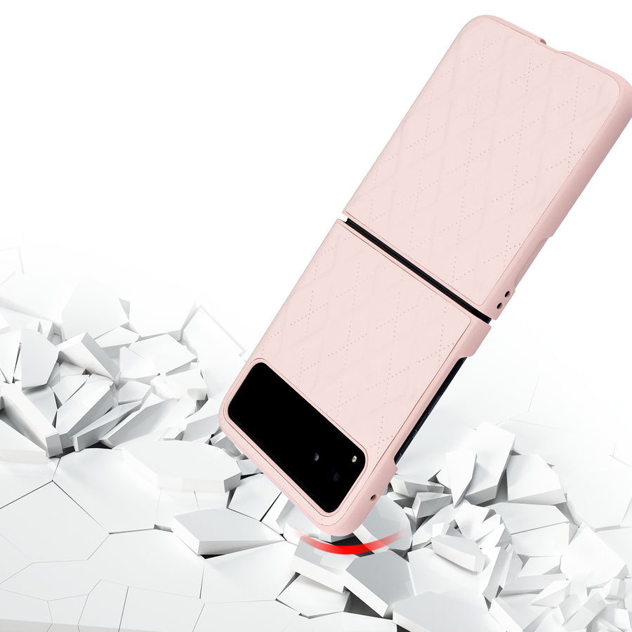 MyBat Leather Protector Case for Motorola razr (2023) - Pink - MMRAZRCSFSSS442-5.jpg