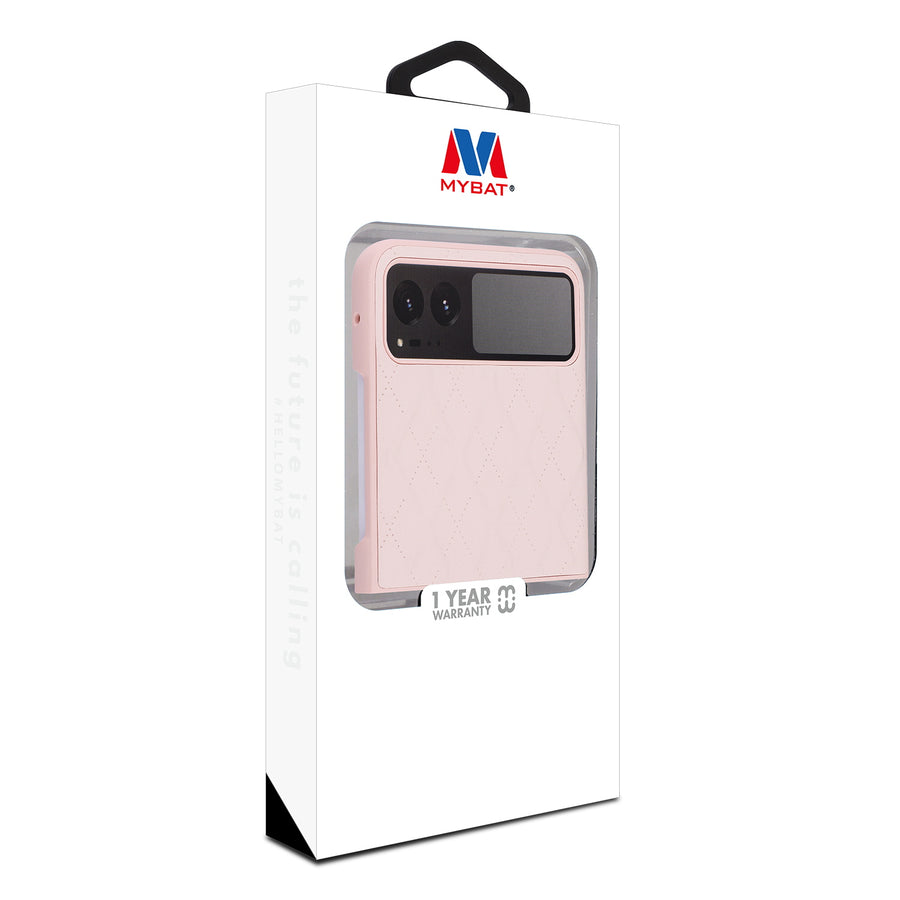MyBat Leather Protector Case for Motorola razr (2023) - Pink - MMRAZRCSFSSS442-7.jpg