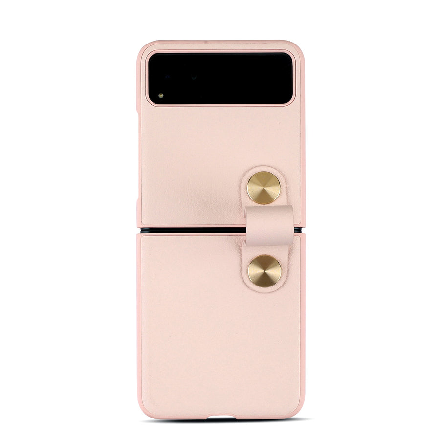 MyBat Leather Protector Case (with Lanyard) for Motorola razr (2023) - Pink - MMRAZRCSFSSS462-3.jpg