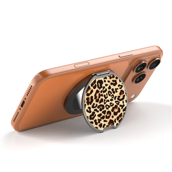MyBat Design Lab MagSafe Selfie Mirror Kickstand - Black - Leopard Print - MOTHMNUSU331-005-2.jpg