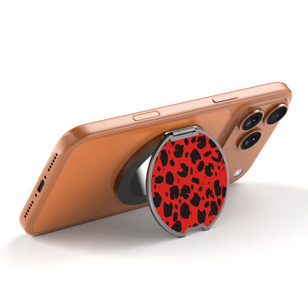 MyBat Design Lab MagSafe Selfie Mirror Kickstand - Black - Red Leopard Print - MOTHMNUSU331-008-2.jpg
