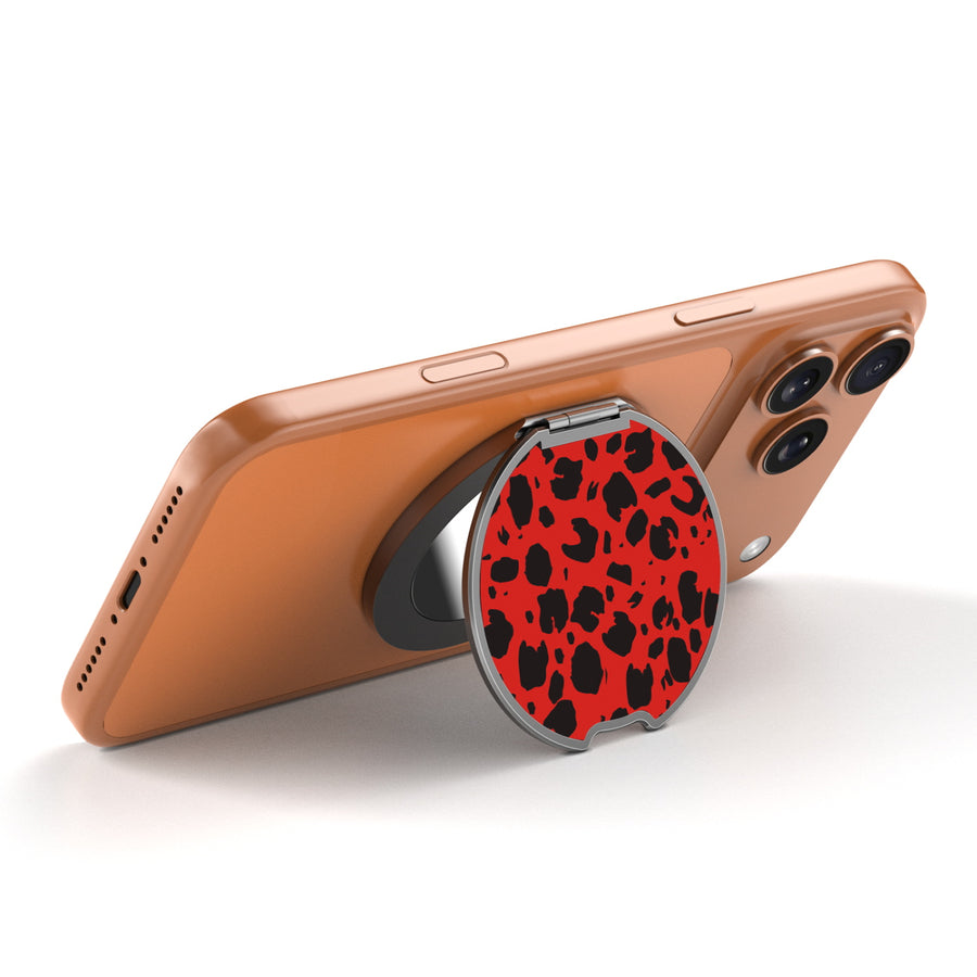 MyBat Design Lab MagSafe Selfie Mirror Kickstand - Black - Red Leopard Print - MOTHMNUSU331-008-2.jpg