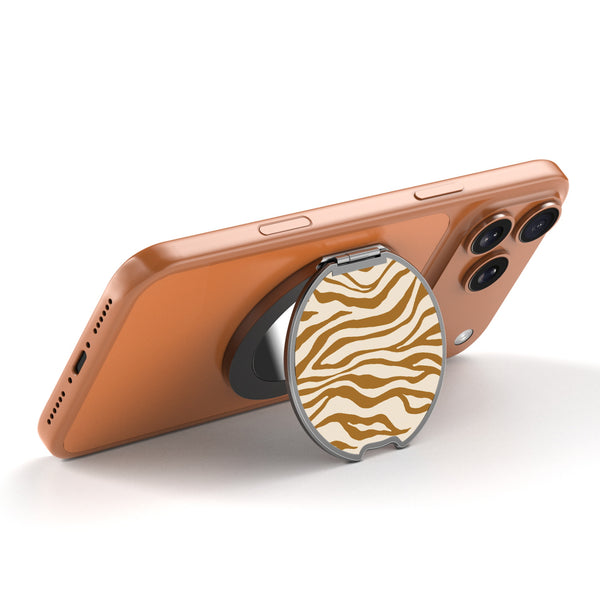 MyBat Design Lab MagSafe Selfie Mirror Kickstand - Black - Tiger Stripes - MOTHMNUSU331-011-2.jpg