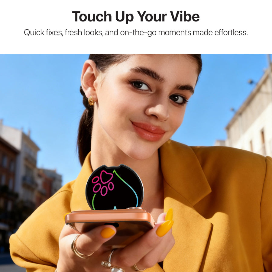MyBat Design Lab MagSafe Selfie Mirror Kickstand - Black - Puppy Love - MOTHMNUSU331-023-8.jpg