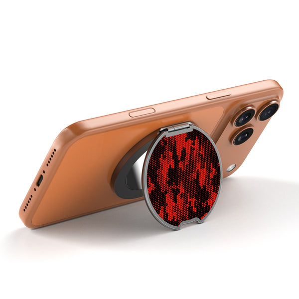 MyBat Design Lab MagSafe Selfie Mirror Kickstand - Black - Red Digital Camouflage - MOTHMNUSU331-086-2.jpg