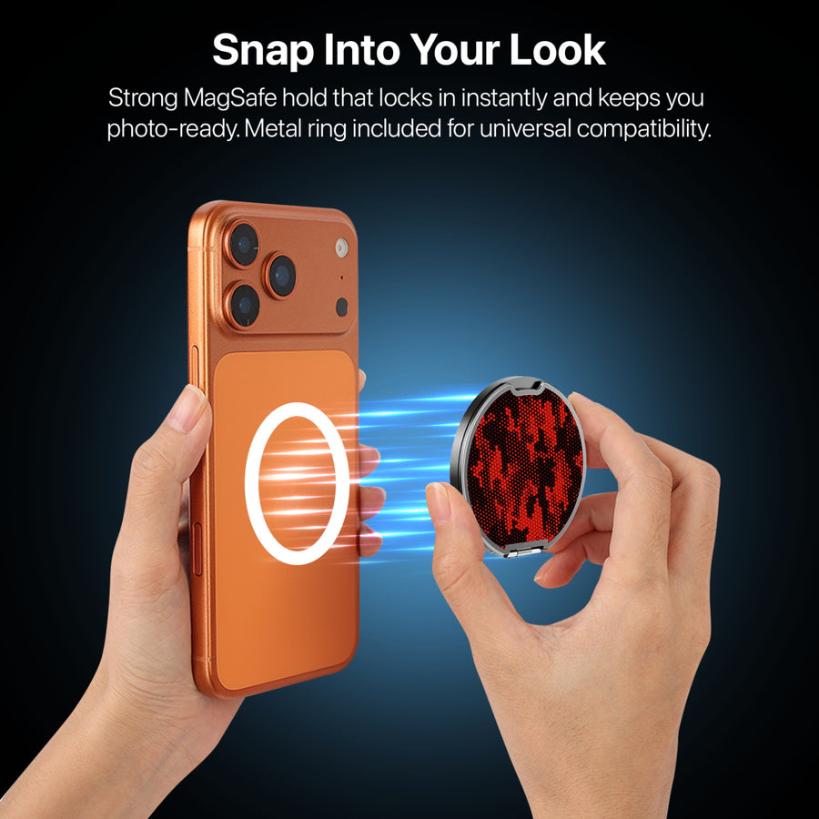 MyBat Design Lab MagSafe Selfie Mirror Kickstand - Black - Red Digital Camouflage - MOTHMNUSU331-086-7.jpg