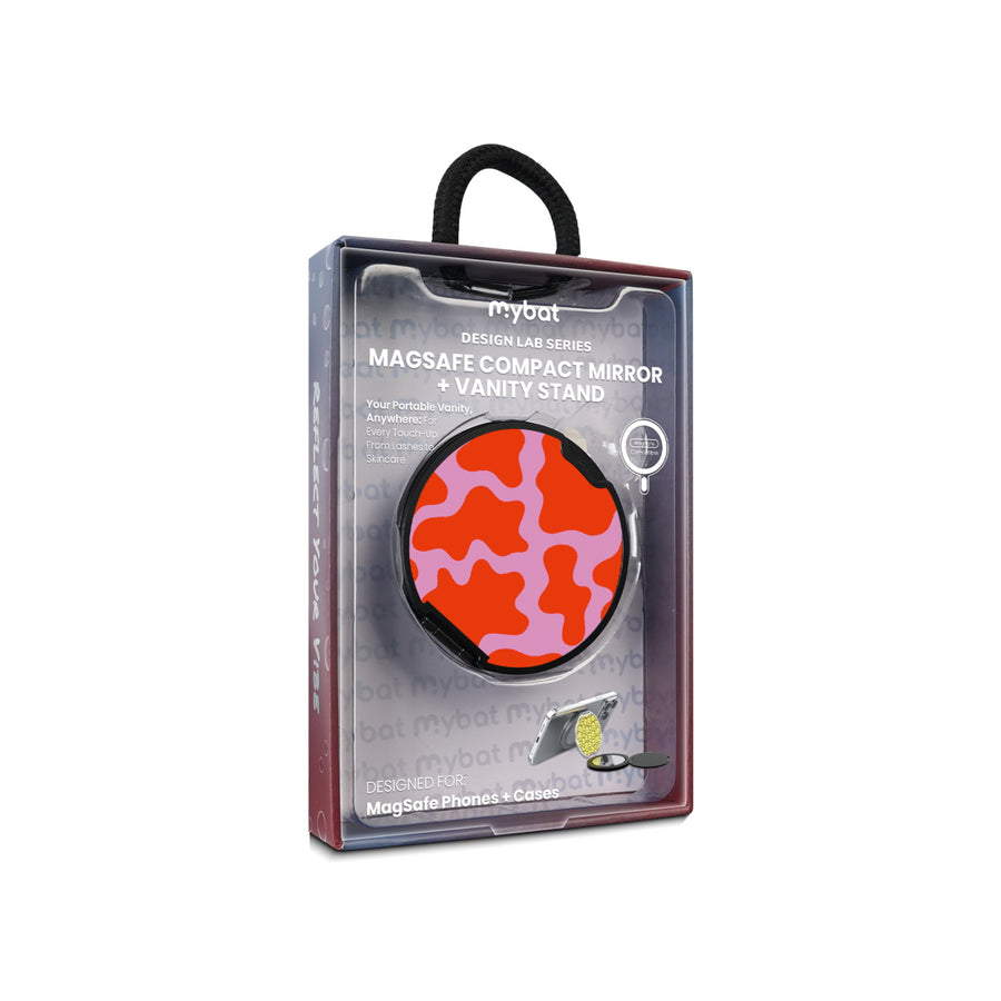 MyBat Design Lab MagSafe Selfie Mirror Kickstand - Black - Pink Retro Splashes - MOTHMNUSU331-094-11.jpg