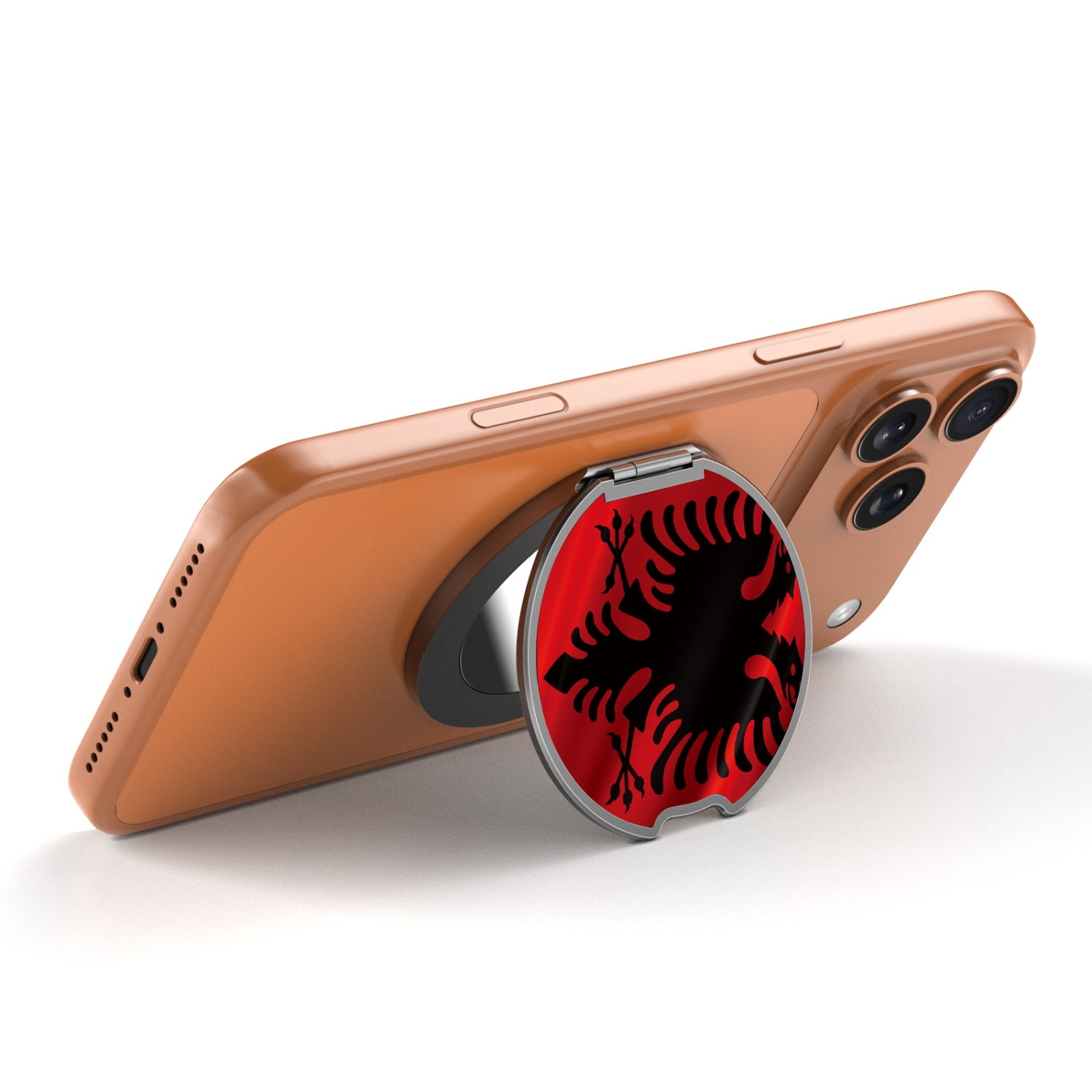 MyBat Design Lab MagSafe Selfie Mirror Kickstand - Black - Albania Flag - MOTHMNUSU331-140-2.jpg