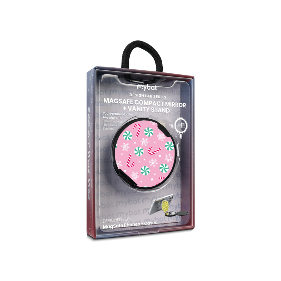 MyBat Design Lab MagSafe Selfie Mirror Kickstand - Black - Peppermint Swirl - MOTHMNUSU331-272-11.jpg