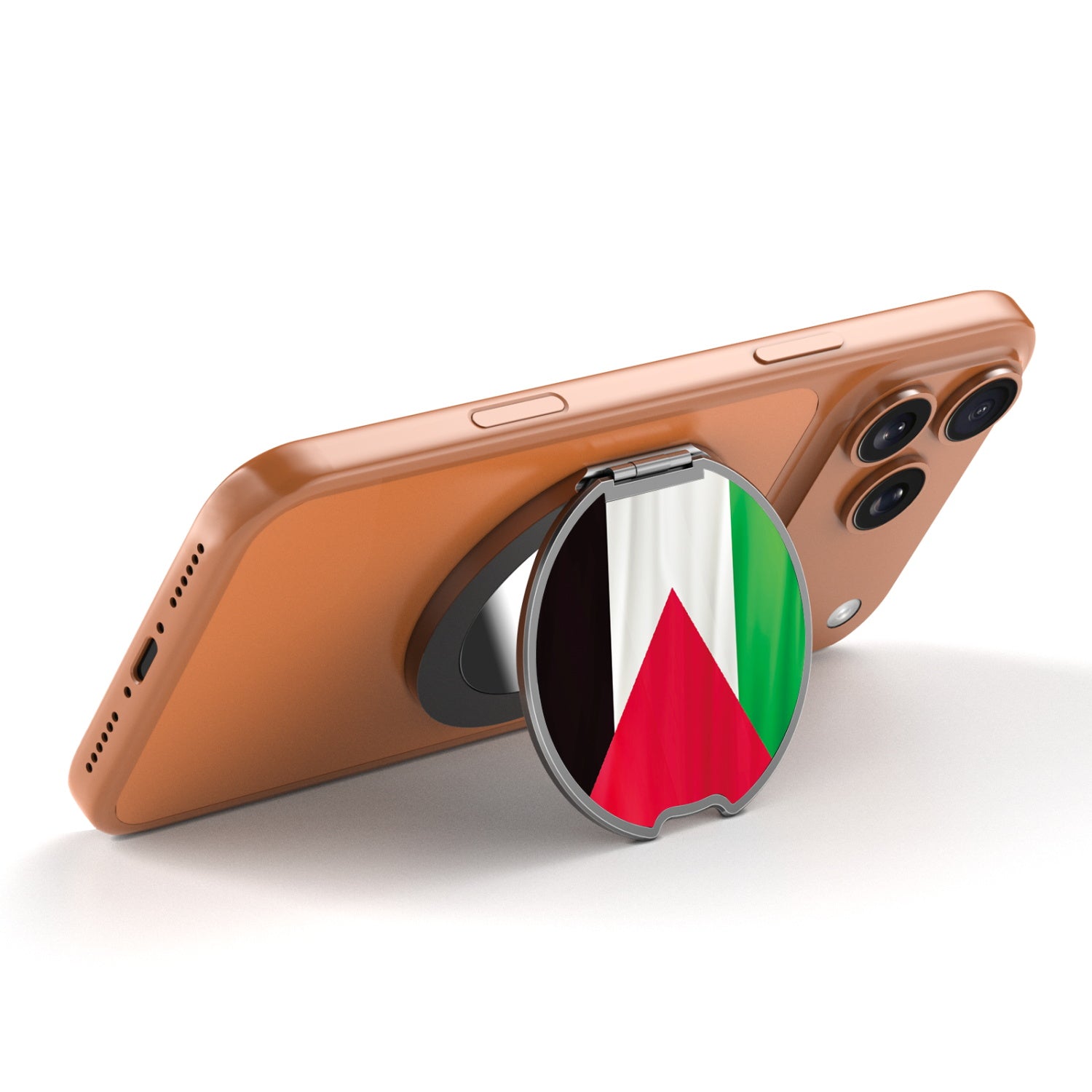 MyBat Design Lab MagSafe Selfie Mirror Kickstand - Black - Palestine Flag - MOTHMNUSU331-306-2.jpg