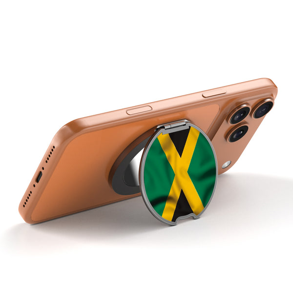 MyBat Design Lab MagSafe Selfie Mirror Kickstand - Black - Jamaica Flag - MOTHMNUSU331-310-2.jpg