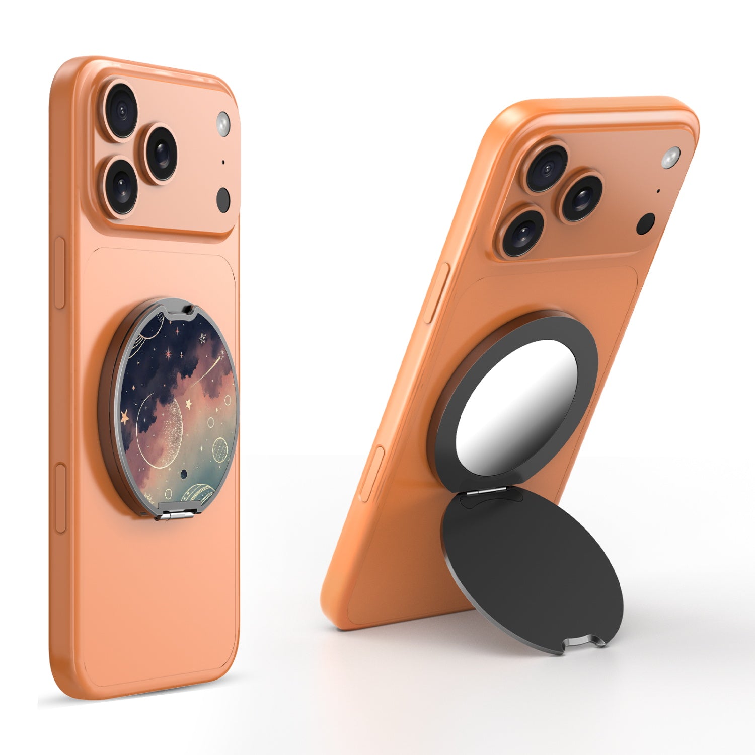 MyBat Design Lab MagSafe Selfie Mirror Kickstand - Black - Planets and Stars - MOTHMNUSU331-356-3.jpg