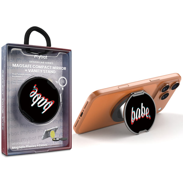MyBat Design Lab MagSafe Selfie Mirror Kickstand - Black - Babe - MOTHMNUSU331-369-1.jpg