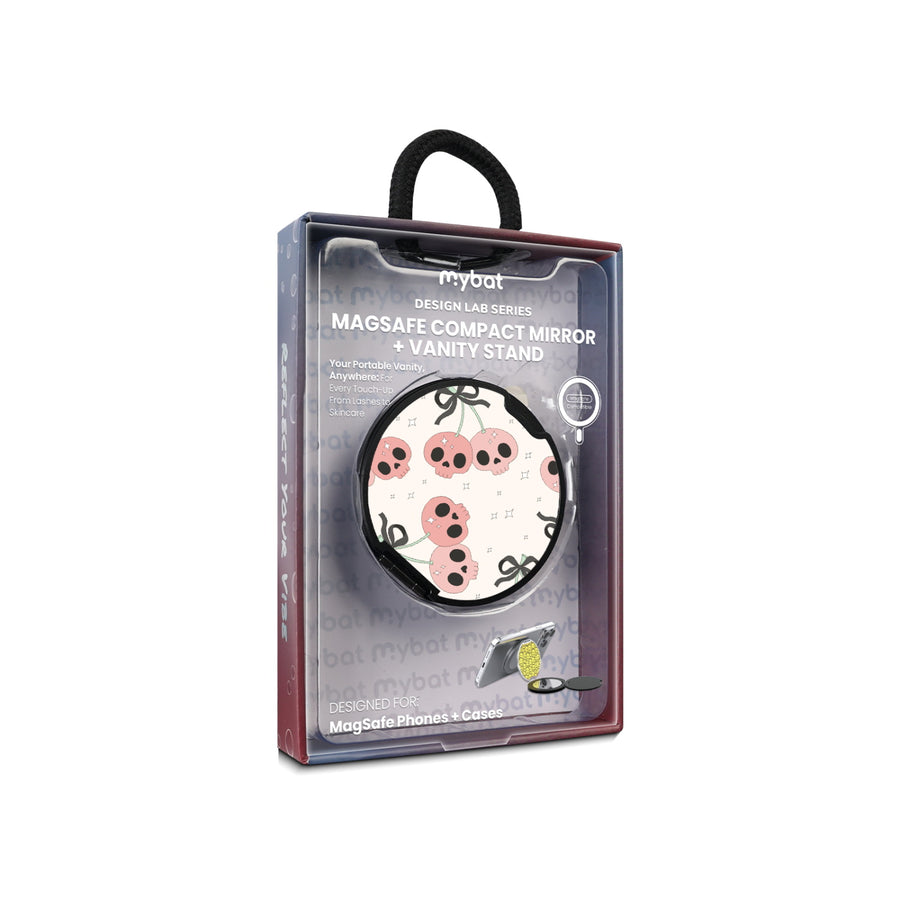 MyBat Design Lab MagSafe Selfie Mirror Kickstand - Black - Cherry Skulls - MOTHMNUSU331-408-11.jpg