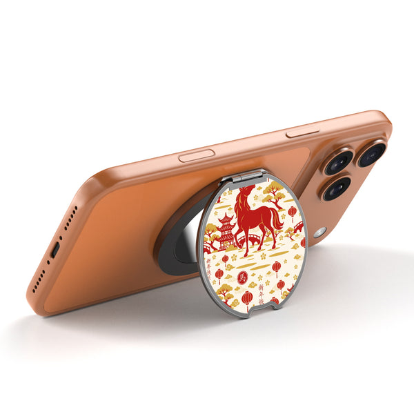 MyBat Design Lab MagSafe Selfie Mirror Kickstand - Black - Year of the Horse - MOTHMNUSU331-461-2.jpg