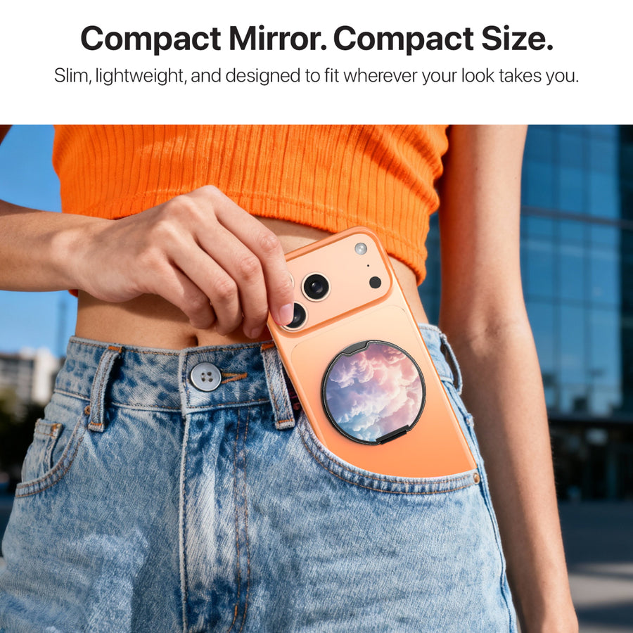 MyBat Design Lab MagSafe Selfie Mirror Kickstand - Black - Cloudscape - MOTHMNUSU331-490-10.jpg