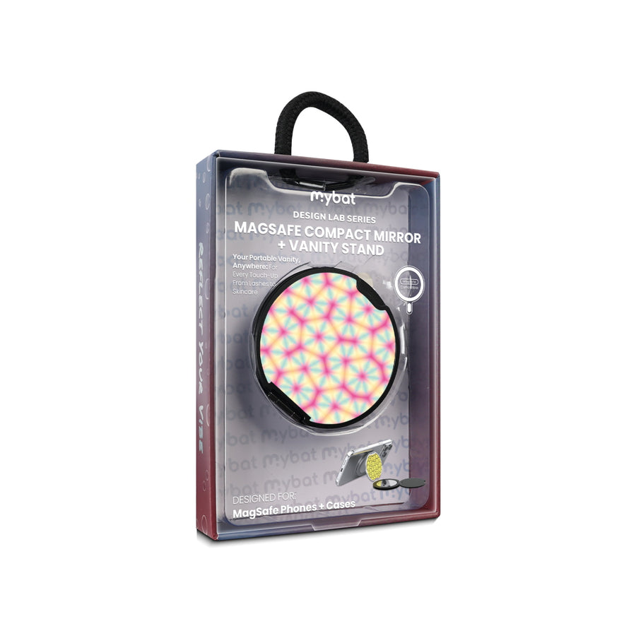 MyBat Design Lab MagSafe Selfie Mirror Kickstand - Black - Pastel Prism - MOTHMNUSU331-496-11.jpg