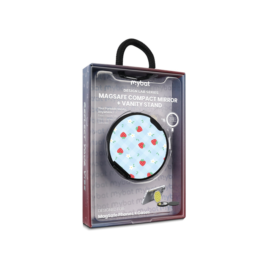 MyBat Design Lab MagSafe Selfie Mirror Kickstand - Black - Sweet Strawberry - MOTHMNUSU331-525-20.JPG