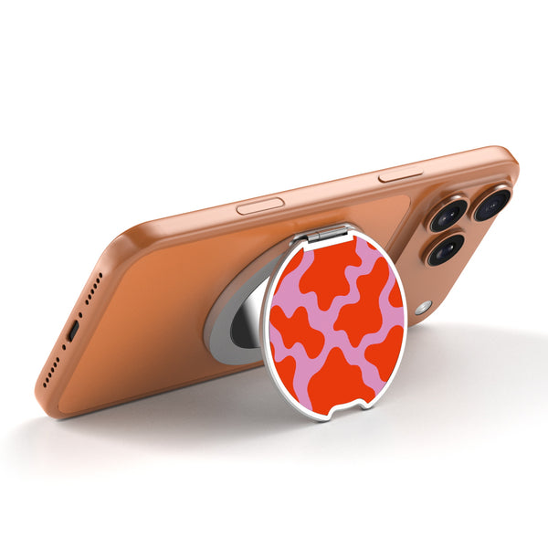 MyBat Design Lab MagSafe Selfie Mirror Kickstand - Silver - Pink Retro Splashes - MOTHMNUSU332-094-2.jpg